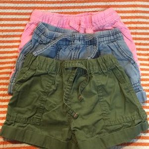 Lot of 3 Carters shorts